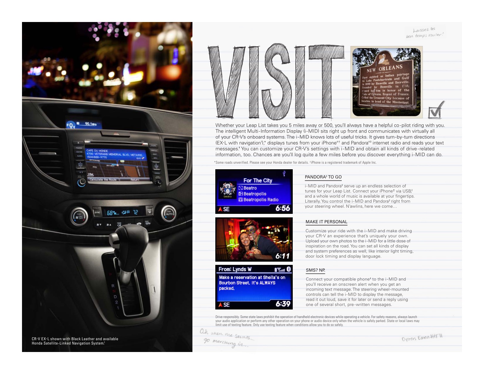 2012 Honda CR-V Brochure Page 4